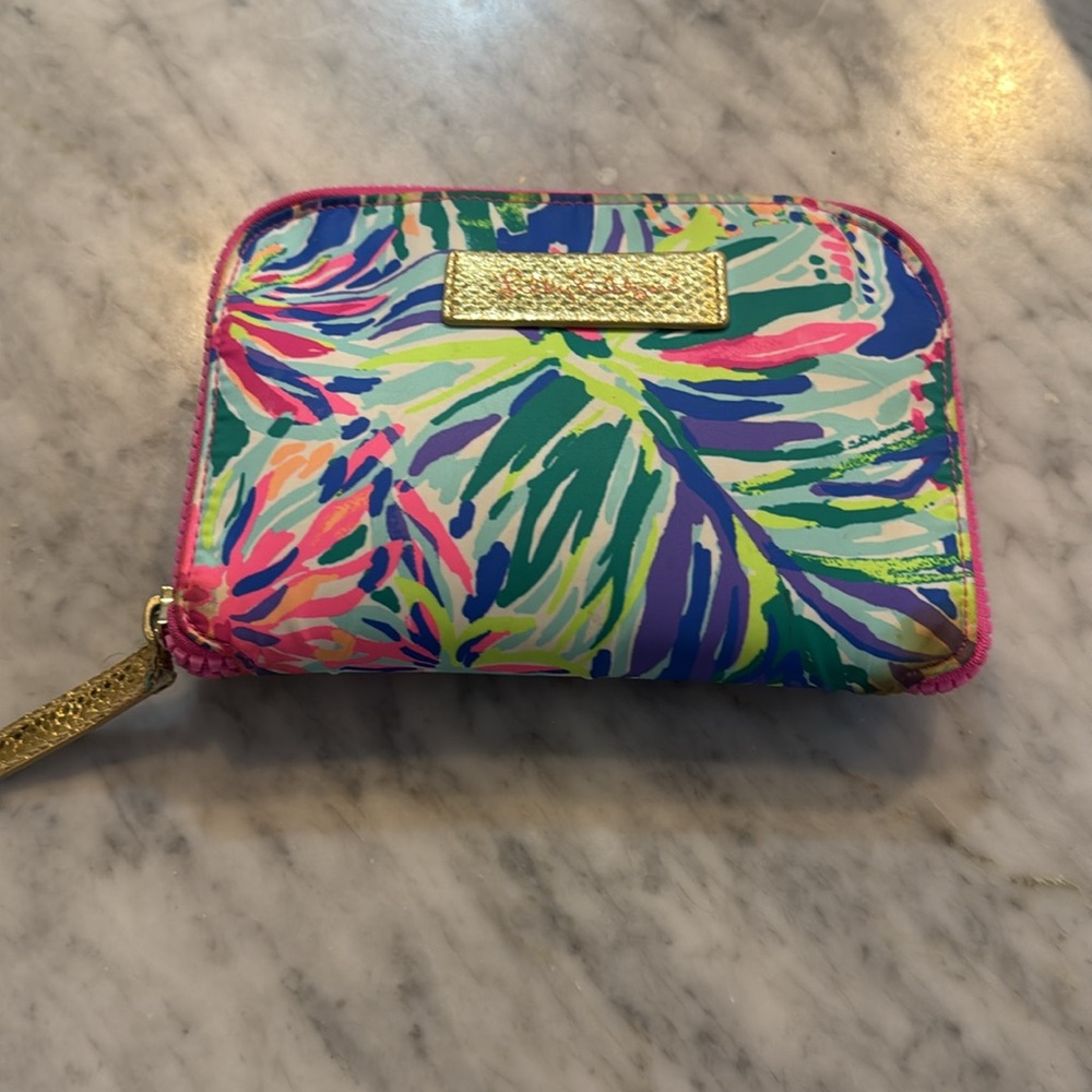 Lilly Pulitzer Patterned Drawstring Backpack - image 2
